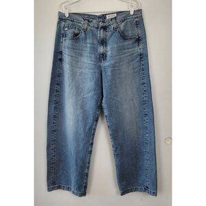 Adriano Goldschmied AG Jeans Hattie High Rise Barrel Jeans, 32/28, 100% Cotton